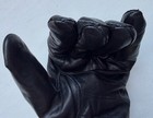 VTG EDDIE BAUER Black Leather Men’s Sz XL Gloves Fleece Lined Adjustable Strap  — photo 5