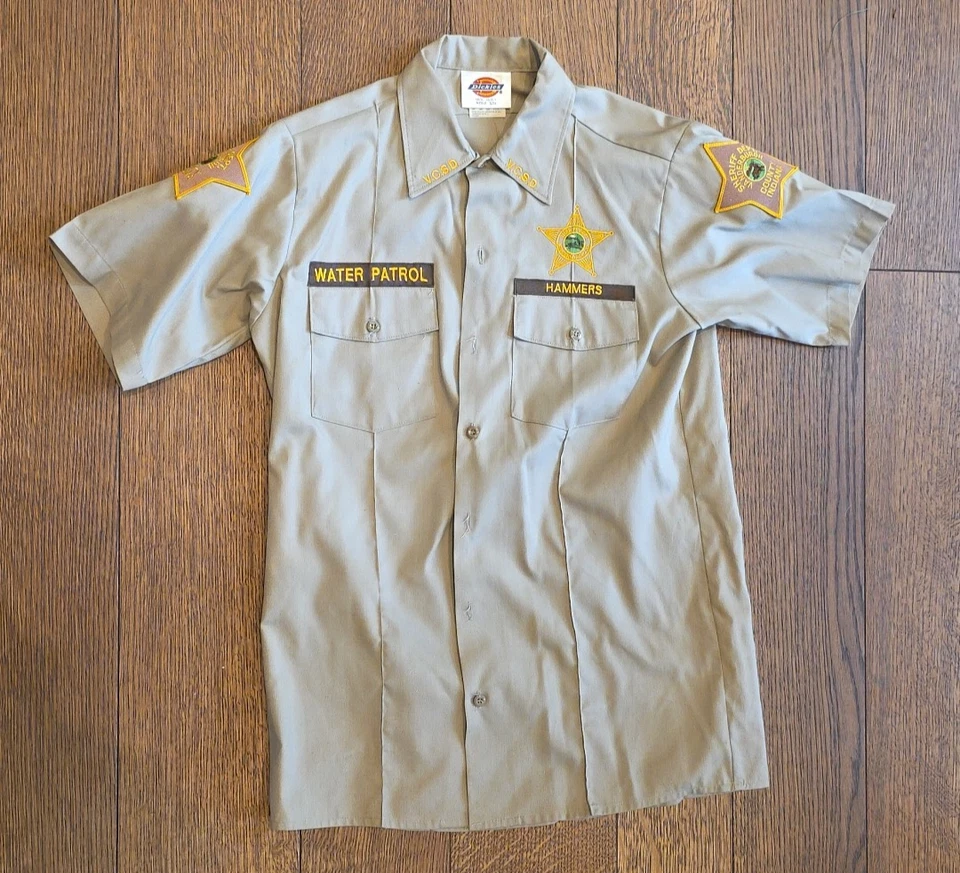 RETIRED Vanderburgh County Indiana Sheriff Dept. Water Patrol Uniform Sz: Medium - Image 2 of 4