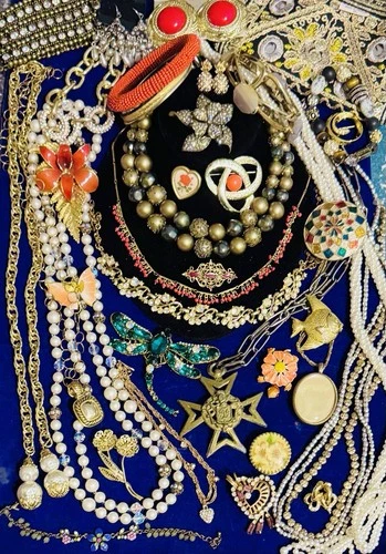 Vintage High End Costume Jewelry HEIDI DAUS CORO J Crew Sarah Cov Germany AVON