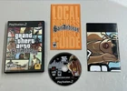 Grand Theft Auto: San Andreas (Sony PlayStation 2, 2004) - Complete w/ Map Works