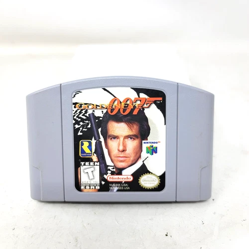 New ListingGoldenEye 007 N64 (Nintendo 64, 1997) Authentic Tested Working