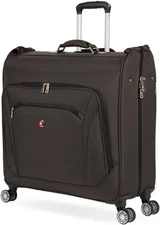 SwissGear 7895 Premium Rolling Garment Bag, Heather Grey,24" Spinner Edition