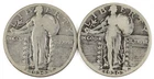 1930 1936-S Standing Liberty Quarters Silver SLQ 25c Lot of 2