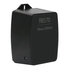RB570 Replacement Transformer 18VAC Gate Opener Transformer (Black)