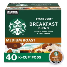 K-Cup Coffee Pods, Medium Roast, Breakfast Blend for Keurig Brewers, 100% Arabic