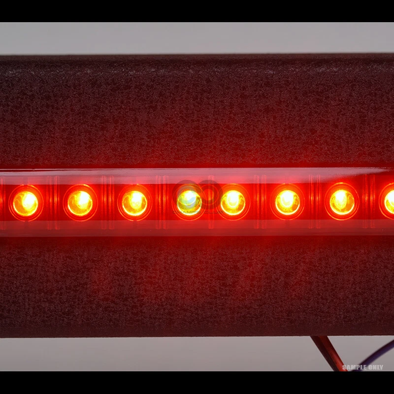 Textured Black Adjusable Truck Chase Rack Brake Light+LED+Amber+Side Rails V2 CC Foto 4 de 4