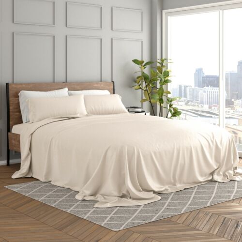 Luxury 4PC Soft Bamboo king sheet set by Kaycie Gray Hotel Collection - Picture 4 of 58