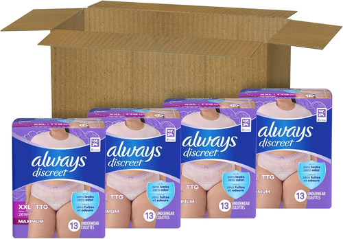Adult Incontinence Underwear for Women and Postpartum Underwear, XXL, up to 100% - Picture 11 of 12