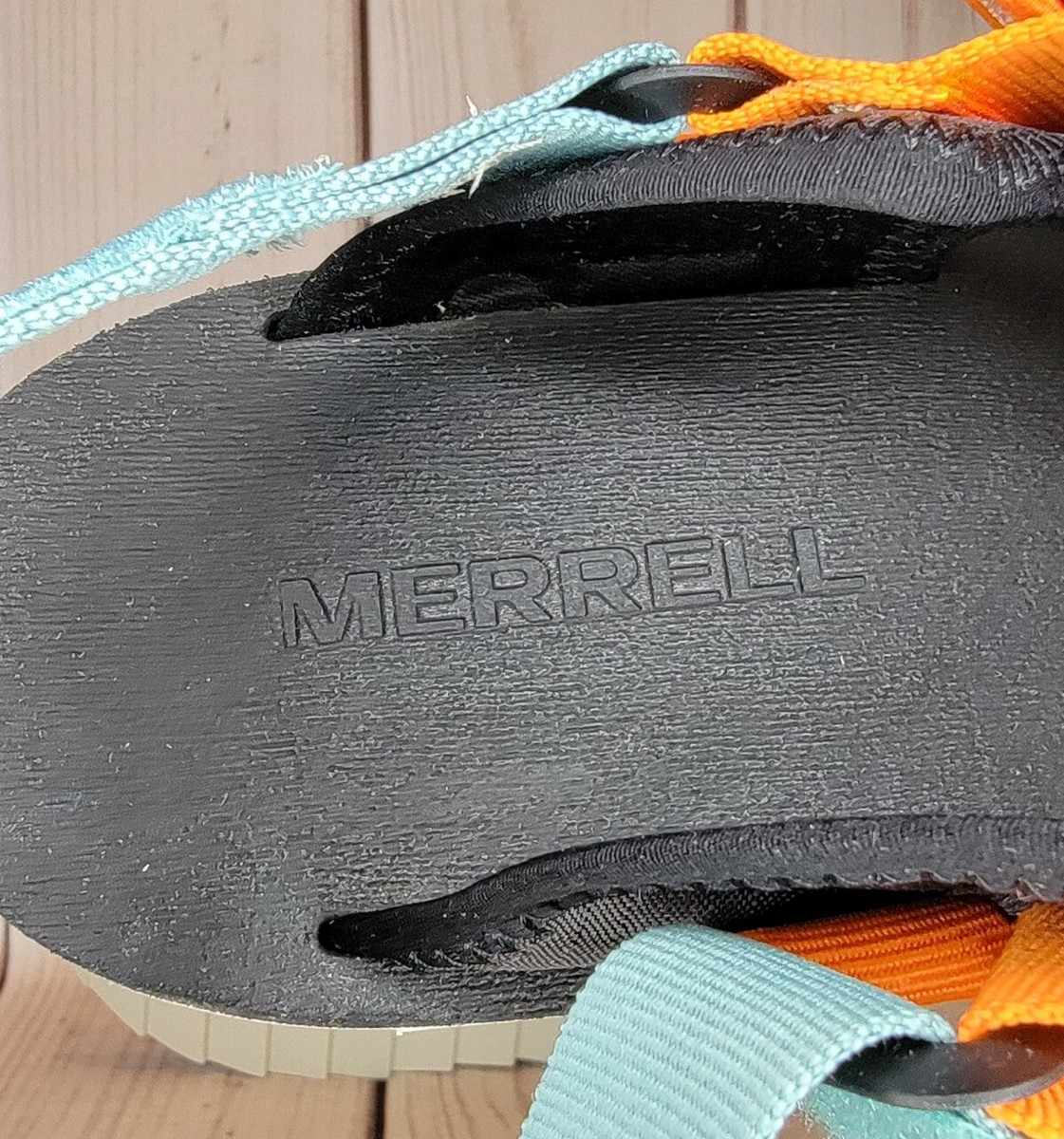 MERRELL Alpine Strap Sport Sandal Exuberance Orange Blue Black NEW Men\'s Size 12 Merrell Alpine Strap Sport Sandals Exuberance Orange Blue  main image 4