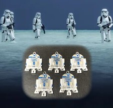 R2D2 STAR WARS CHARMS PENDANTS METAL JEWELLERY MAKING