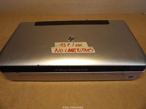 HP Officejet 100 Mobile A4 Thermal Inkjet Printer CN551A USB Bluetooth 13 PAGES