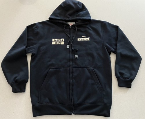 SONS OF ANARCHY - AUTHENTIC CAST & CREW HOODIE - M - FIRST 9 SAMCRO REAPER CREW - Picture 4 of 9