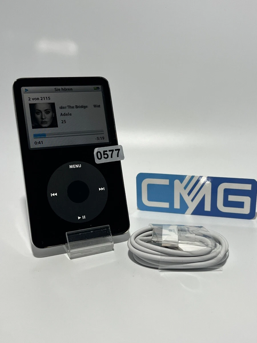 Apple iPod classic video 5.5 Generation 5G black 80GB 5th 2005 Wolfson DAC #0577