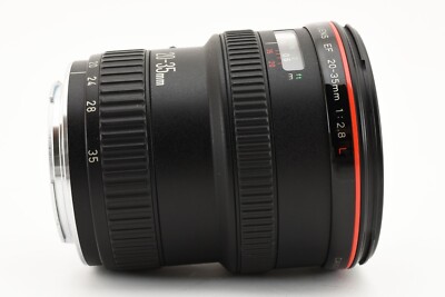 Canon EF 20-35mm F/2.8 L Wide angle Zoom Lens w/ case From JAPAN