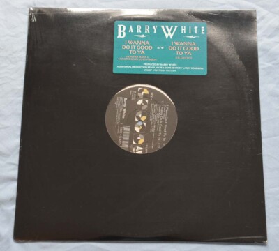 BARRY WHITE I Wanna Do It Good To Ya - US 1989 A&M Records SP-12327 MINT/SEALED