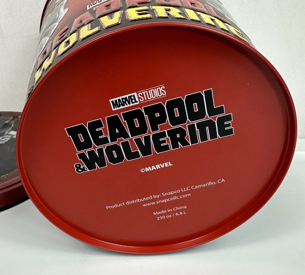 ウルヴァリン ポップコーン マーベル デットプール Wolverine eS1I デッドプール＆ウルヴァリン』のポップコーンバケツ、なんか思っ