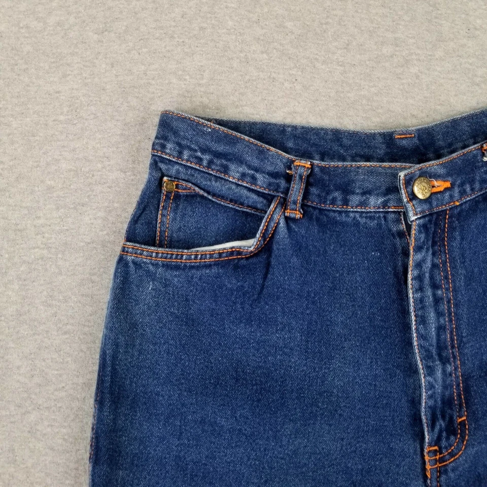 VINTAGE Gitano Jeans Japan Made Size 16 Soft Broken In Denim Fits Smaller - Image 3 of 4