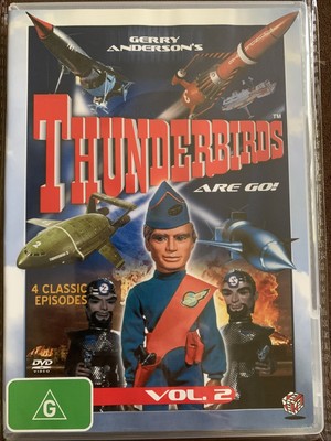 DVD: Thunderbirds - Vol 2. 4 Classic Episodes By Gerry Anderson. Rare 1965 Edit