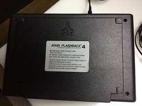 Atari Flashback 4 Retro Home Classic Game Console + power supply NO CONTROLLERS