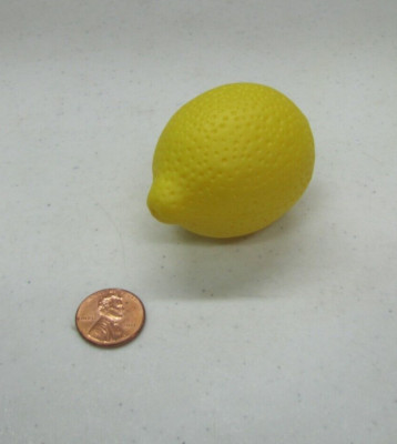 Yellow Lemon Fruit Pretend Play Food Piece Prop Kitchen For Little Tikes