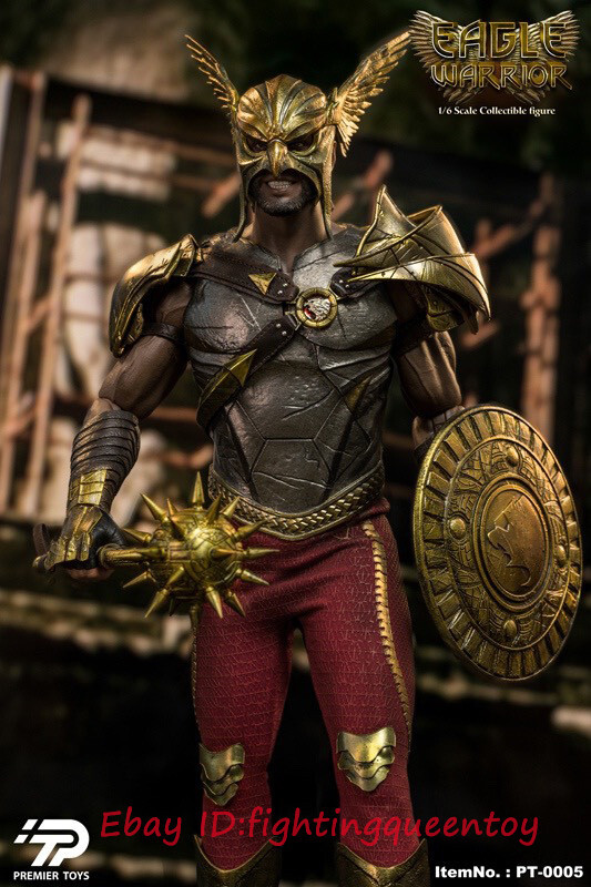 Premier Toys PT0005 Black Adam Hawkman 1/6 Scale Action Figure