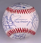 1992 New York Mets Team Autographed Signed Baseball AMCo LOA 28565