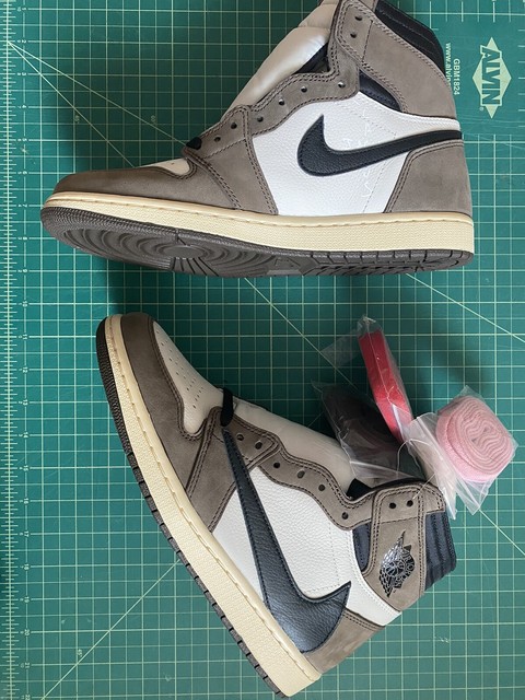 Nike CD4487-100 Air Jordan 1 Retro High Travis Scott US 11 Basket Shoes for sale online | eBay