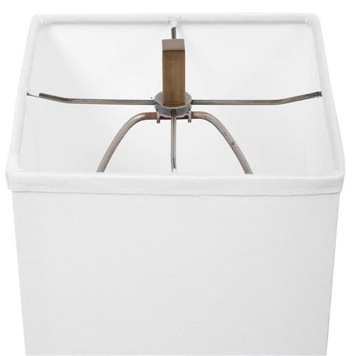 Uttermost Copeland Metal Mercury Glass Crystal Buffet Lamp in Bronze/Off White - Picture 5 of 10