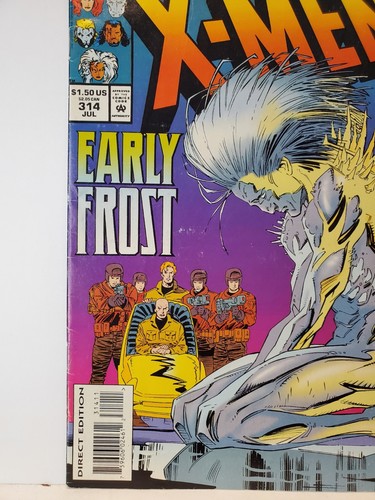 Uncanny X-Men #314 KEY 2ND app of Shard Scott Lobdell Lee Weeks 1994 Marvel - Picture 3 of 7