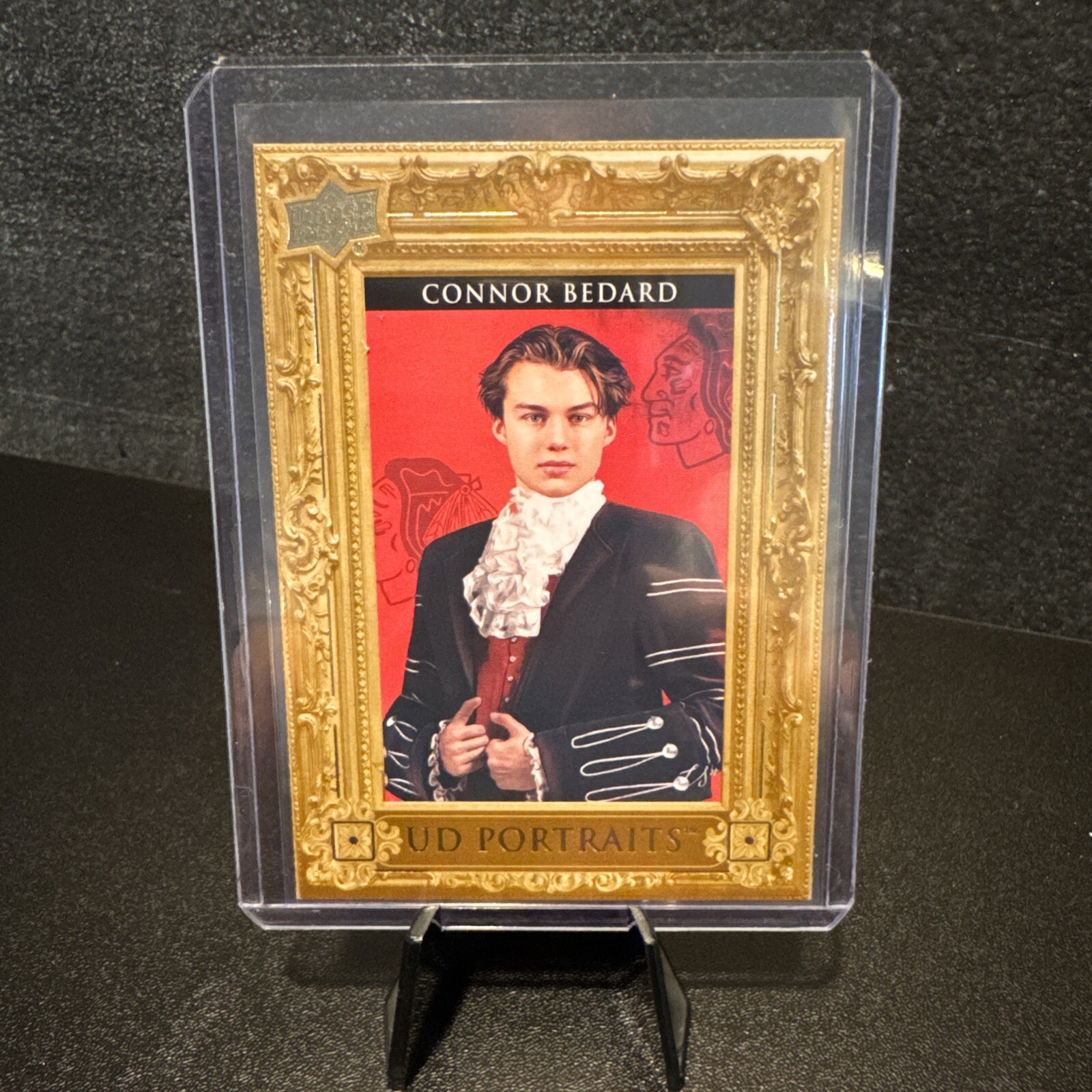 2023-24 Upper Deck Series 2 - Connor Bedard UD Portraits #P60 (RC) Blackhawks