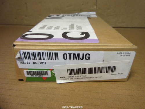 Dell 0TMJG S55-12G-2ST 2 ports 12 Gigabit Stacking Module NEUF NEUF - Photo 3/4
