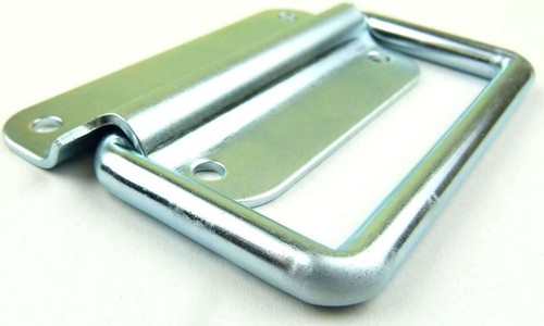 AH Klappgriff 103 x 76 mm, 2-teilig Kistengriff Boxengriff Tragegriff Casegriff - Bild 2 von 7