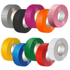 Electrical Tape Matte Rainbow 10 Colors Pack 3/4-Inch by 60 Feet WaterproofSt...