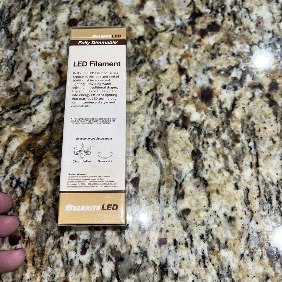 led filament 4.5w 2700 K Clear CA10 - Image 3 of 3