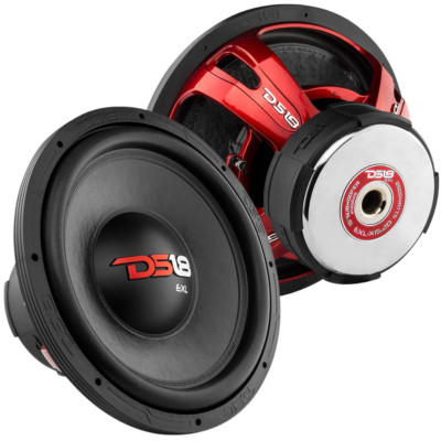 2x DS18 15'' Subwoofers with 2.57'' Voice Coil - EXL-X15.2D 1250W Rms Dual 2-ohm