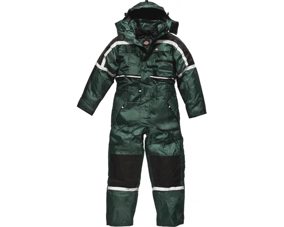 Dickies Winter Waterproof Lined Quilted Padded Coverall Tunnel Suit WARM S-3XL - Image 2 of 4
