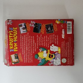 Krusty's Fun house Nintendo NES PAL Boxed