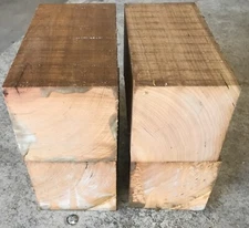 4” X 4” X 8” Pennsylvania Cherry Turning  Wood Blanks Vase Blanks Waxed Qty 4
