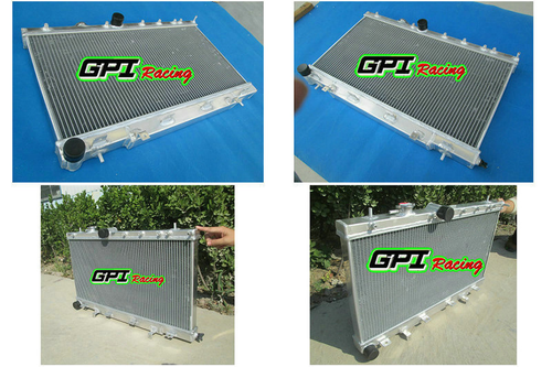 3ROW Radiator +Shroud +Fan for Subaru Impreza WRX STI GG GD 1.6L/2.0L/2.5L 02-07 - Picture 12 of 12