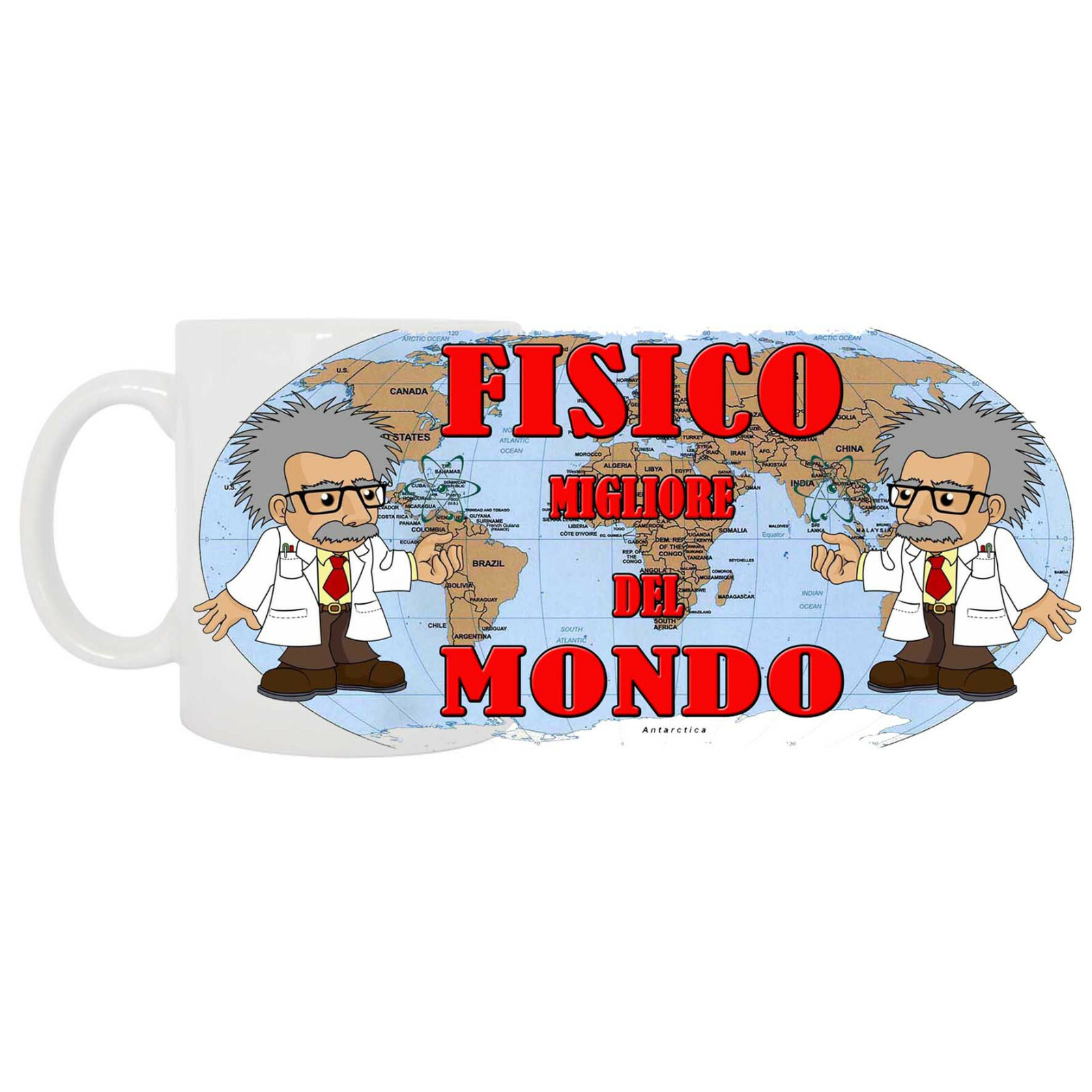 FISICO Tazza regalo FISICO LAUREA IN FISICA GADGETS REGALO FISICO LAUREATO IN FI