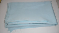 Lightweight Light Blue Polyester Fabric Almost 3 yards 2 yard 31" l x 44" width