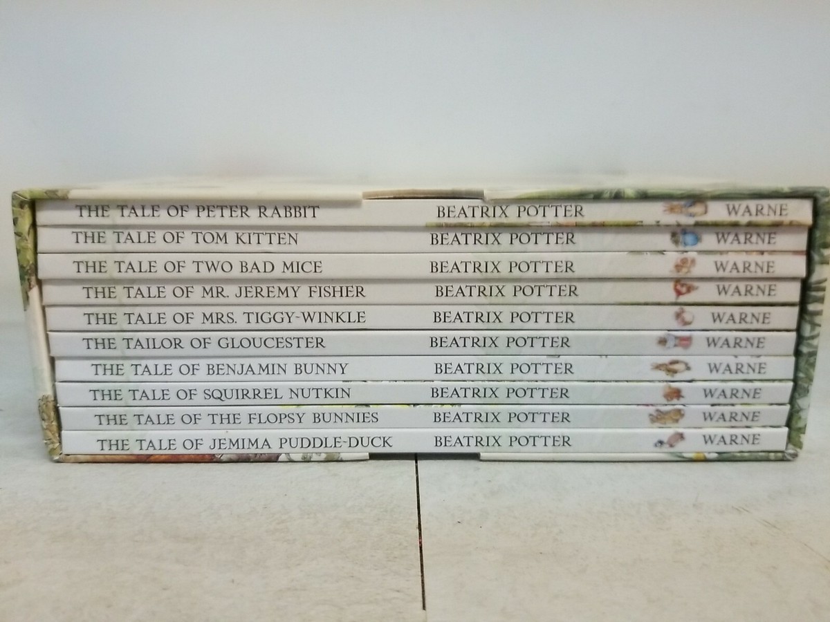 The Peter Rabbit Library By Beatrix Potter 1997 Set of 10