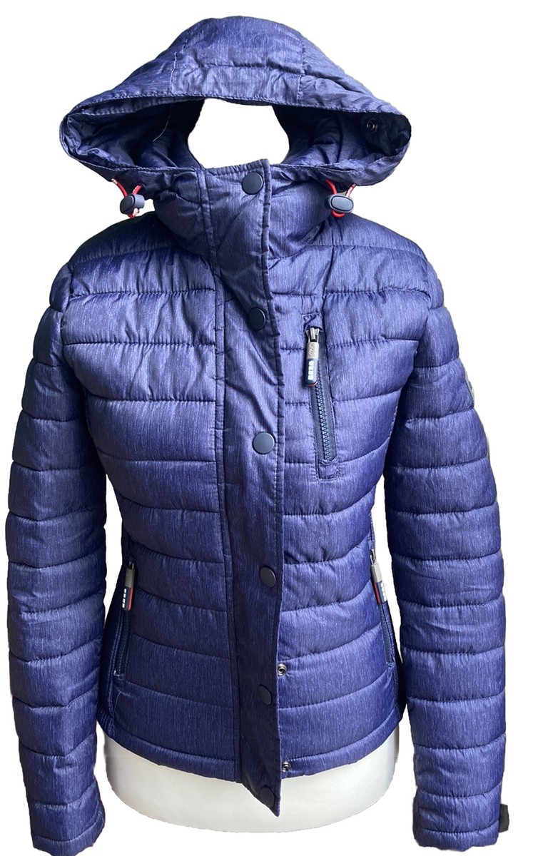 Superdry Sale Fuji Slim Double Zip Hooded Jacket Superdry Superdry
