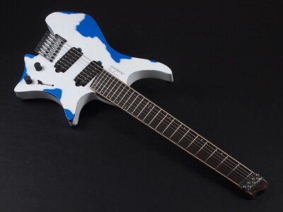 strandberg Master Artist Series #9 Boden J7 White over Cobalt Blue