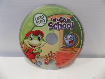 Leap Frog Let's Go To School DVD Only No Case 