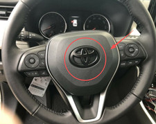 1 Pcs 3d Black Steering Wheel Cover For Tacoma Tundra Corolla Camry Highlander 1 Pcs 3d Black Steering Wheel Cover For Tacoma Tundra Corolla Camry Highlander