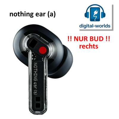 Nothing ear (a) In-ear Kopfhörer schwarz +++ BUD RECHTS / GUT  - 100% AKKU +++