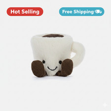 AMUSEABLE ESPRESSO CUP Soft Cute Coffee Plush-Christmas gifts