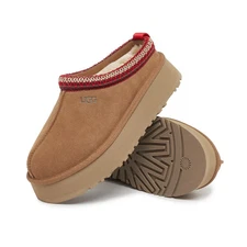 UGG Women's Tazz Slipper Shoes Chestnut  Wool Slipper %%