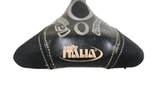 Vintage Selle Italia Flite Special Embroidered Saddle Titanium Rails Black USED